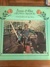 Sonny &amp; Cher LP All I Need Is You free shipping (B3) - £11.79 GBP