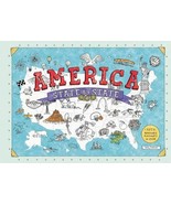 America State By State by Holly Graham, Fifty Removeable Placemats of Color - $13.29