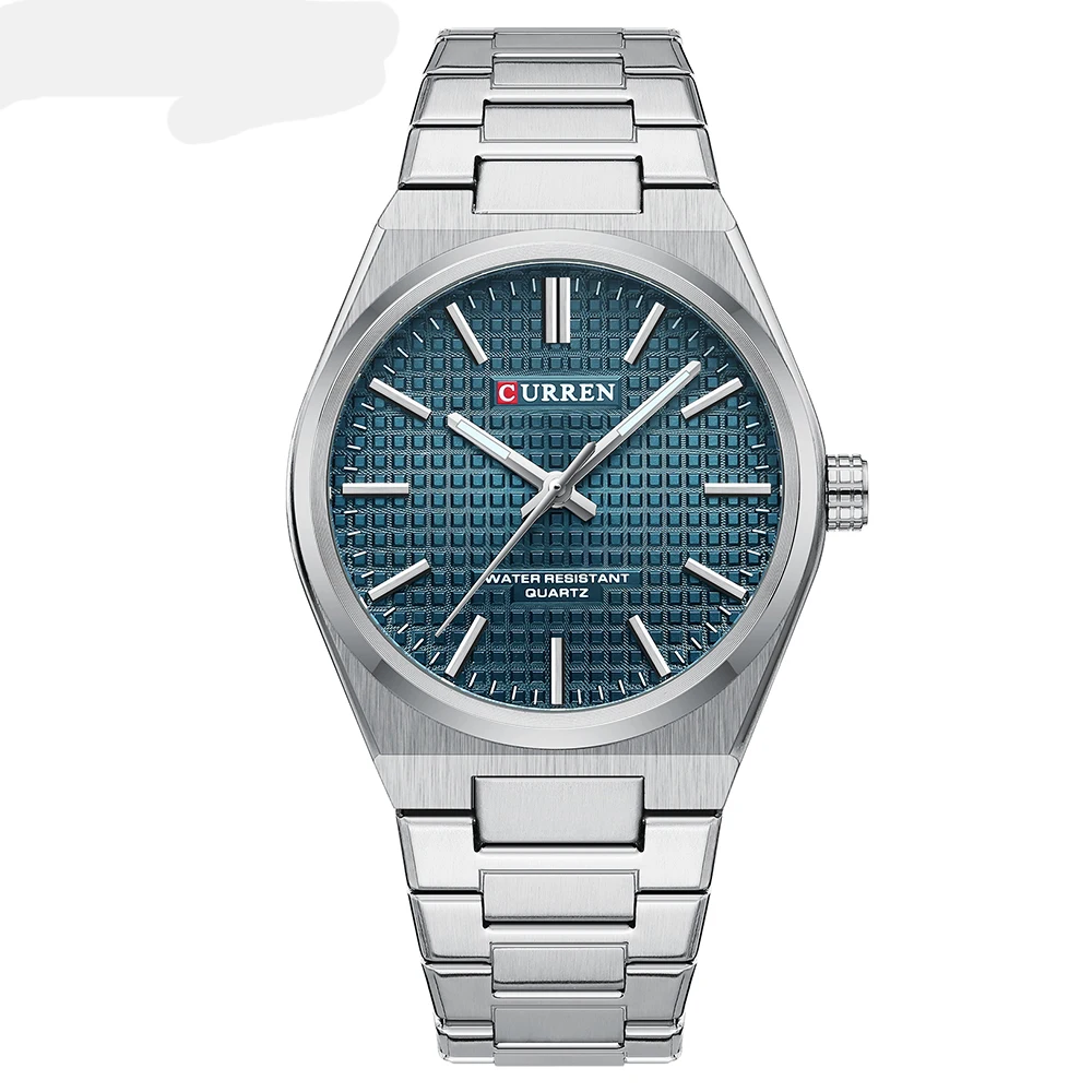 Mens Watches Stainless Steel Wristwatch 30M Water Resistant Japan Quartz... - $36.62