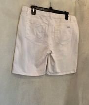 EUC Michael Kors White Denim Shorts Size 10  - £21.02 GBP