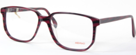 Vintage MENRAD 1101 616 Bordeaux/Noir Unique Lunettes 55-15-140mm - $55.52