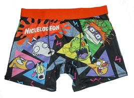 RUGRATS Colorful Characters Triangles Confetti Allover Print Boxer Briefs Mn&#39;s - £14.38 GBP