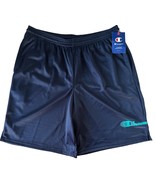 Champion Men&#39;s Long Mesh 9&quot; Shorts with Pockets Size L Navy Blue - $376.14 MXN