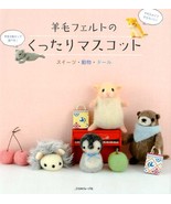 Flexible Arms and Legs NEEDLE FELT Animals Japanese Craft Book Japan - £20.28 GBP