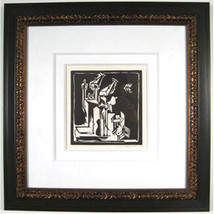 Senza Titolo (Abstract Still Life ) Da Hans Burkhardt 1971 Firmato Linoleum - $623.69