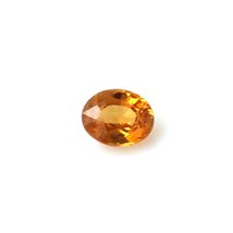 100%Natural Orange Sapphire Oval 0.39 Carats TCW Top Quality Gem By DVG - £39.77 GBP