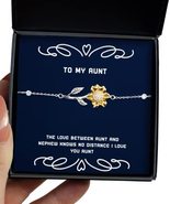 Cute Aunt Gifts, The Love Between Aunt and Nephew Knows No Distance I Lo... - £40.17 GBP