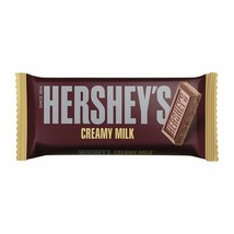 Hershey&#39;s Creamy Milk Chocolate Bar, 40 gm (Pack of 8) (Free shipping world) - £19.02 GBP