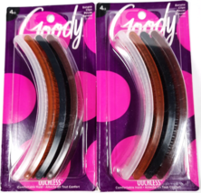 Lot of 2 Goody Classics Clincher Comb, Gentle Hold Banana Clip 35955 4 ct. - £8.59 GBP