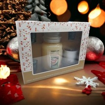 Yankee Candle Christmas Cookie and Balsam &amp; Cedar Christmas Gift Set *Read* - £38.45 GBP
