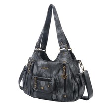 JBTP Women  handbags women bags designer Vintage Soft Leather Bags Fashion Satch - £86.62 GBP