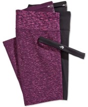 allbrand365 designer Womens 1 Piece Cropped Leggings Color Purple Size XX-Large - £38.85 GBP