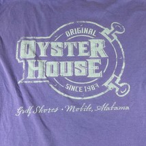 Original Oyster House Gulf Shores Mobile Alabama Comfort Colors L SS Gra... - $13.99