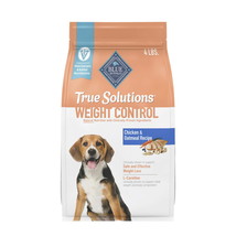 True Solutions Weight Control Dry Dog Food, Chicken, 4-lb. Bag - $28.97
