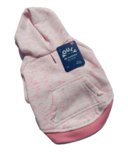 YOULY Trailblazer Extra Small Pink Space Dye Dog Hoodie with Pocket  (New) - £11.83 GBP