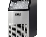 Commercial Ice Maker Machine - 99Lbs Daily Production, 33Lbs Ice Storage... - $685.99