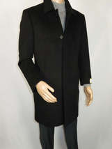 Men's CASILA Turkey Top Winter Coat Wool, Cashmere Blend 403230-01 Black image 3