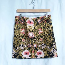 J Jill Floral Skirt Womens Size 6 Stretch - $18.36
