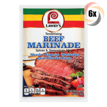 6x Packets Lawry's Tenderizing Beef Marinade Spices & Seasoning Mix | 1.06oz - £17.92 GBP