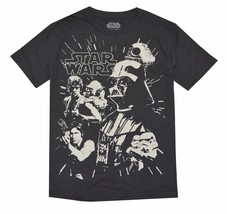 Star Wars - Big Boys&#39; Classic Darth Vader, Han Solo Graphic T-Shirt - £11.91 GBP