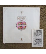 1993 LEGENDS OF AMERICAN MUSIC ELVIS PRESLEY SHEET OF 40 STAMP + POSTCAR... - £11.75 GBP