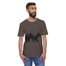 Eco-Friendly Unisex District Re-Tee with Iconic Forest Bear Design - £19.53 GBP+