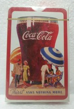 Coca-Cola  Sealed deck Playing Cards Thirst Asks Nothing More - $4.70