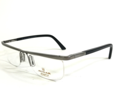 Augar Eyeglasses Frames HP 169 POG Black Grey 22KT GP Gold Plated 54-18-135 - £109.65 GBP
