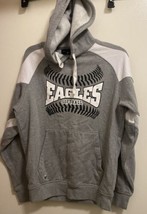 Holloway Men’s Hoodie Hooded Sweatshirt Gray M Eagles Softball  Chest 42” - $9.49