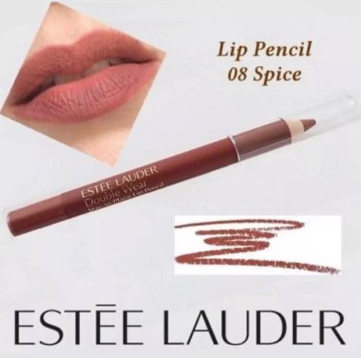 New Estee Lauder Double Wear Stay-in-Place Lip Pencil #08 Spice travel size - $9.00