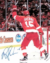 Riley Sheahan signed 8x10 photo PSA/DNA Detroit Red Wings Autographed - £39.81 GBP