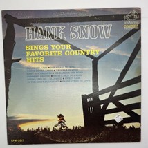 HANK SNOW Sings Your Favorite Country Hits LP Vintage Vinyl - £3.88 GBP