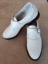 TZ GOLF - FootJoy CLASSIC Women&#39;s Oxford Kiltie Golf Shoes Size 8A Style #92346 - £93.14 GBP