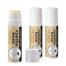 Dionis - Goat Milk Skincare Vanilla Bean Scented Lip Balm (0.28 oz) - Set of 3 - - £25.57 GBP