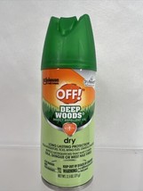 OFF! Deep Woods Dry Spray Insect Repellent Mosquito Tick 2.5oz COMBINE S... - $5.29