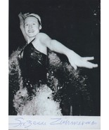 Suzanne Zimmerman USA Olympic Swimming Gold Medalist Hand Signed Photo - £20.31 GBP