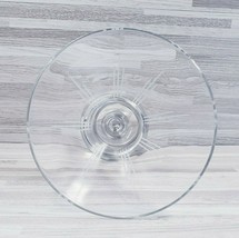 Clear Glass 6&quot; Etched Martini Glass - $15.27