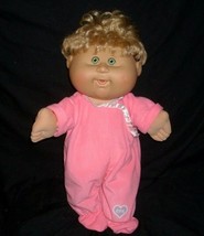 2004 Cabbage Patch Kids Blonde Baby Girl Laughing Stuffed Animal Plush Toy Doll - £26.57 GBP