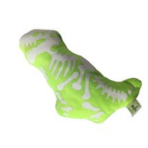 Six Flags Dinosaur Bones Skeleton Green Plush Stuffed Animal 7” - £10.90 GBP