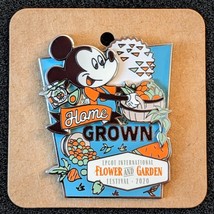 Mickey Mouse Disney Pin: Home Grown Epcot Flower and Garden 2020 - £23.89 GBP