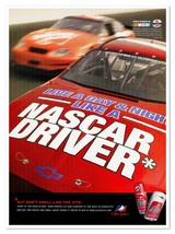 Old Spice Red Zone Deodorant NASCAR 2005 Full-Page Print Magazine Ad - $9.70