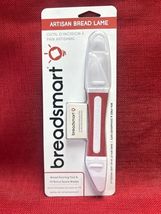 New Sealed Breadsmart Aritsan Bread Lame Scoring Tool &amp; 10 Bonus Blades Red - $9.99