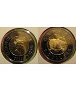 Canada 2003 Two Dollar $2.00 Twoonie Proof Like Old Effigy - £6.45 GBP