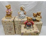 Lot Of (4) Members Only Cherished Teddies 1995-1998 - $71.27