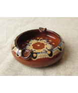Vintage, 1970&#39;s, Handpainted Terracotta Ashtray - $618.69 MXN