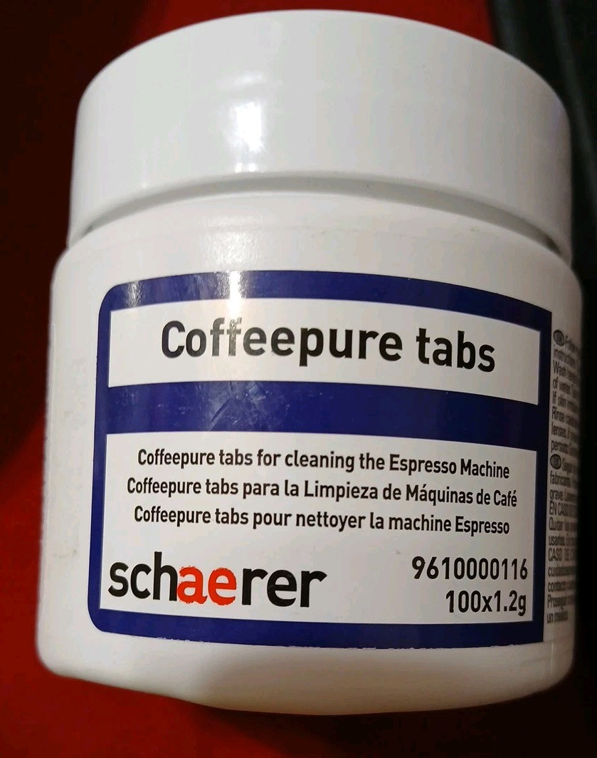 Schaerer Coffeepure Tabs Cleaning for Espresso Machine 100 Count - $19.80