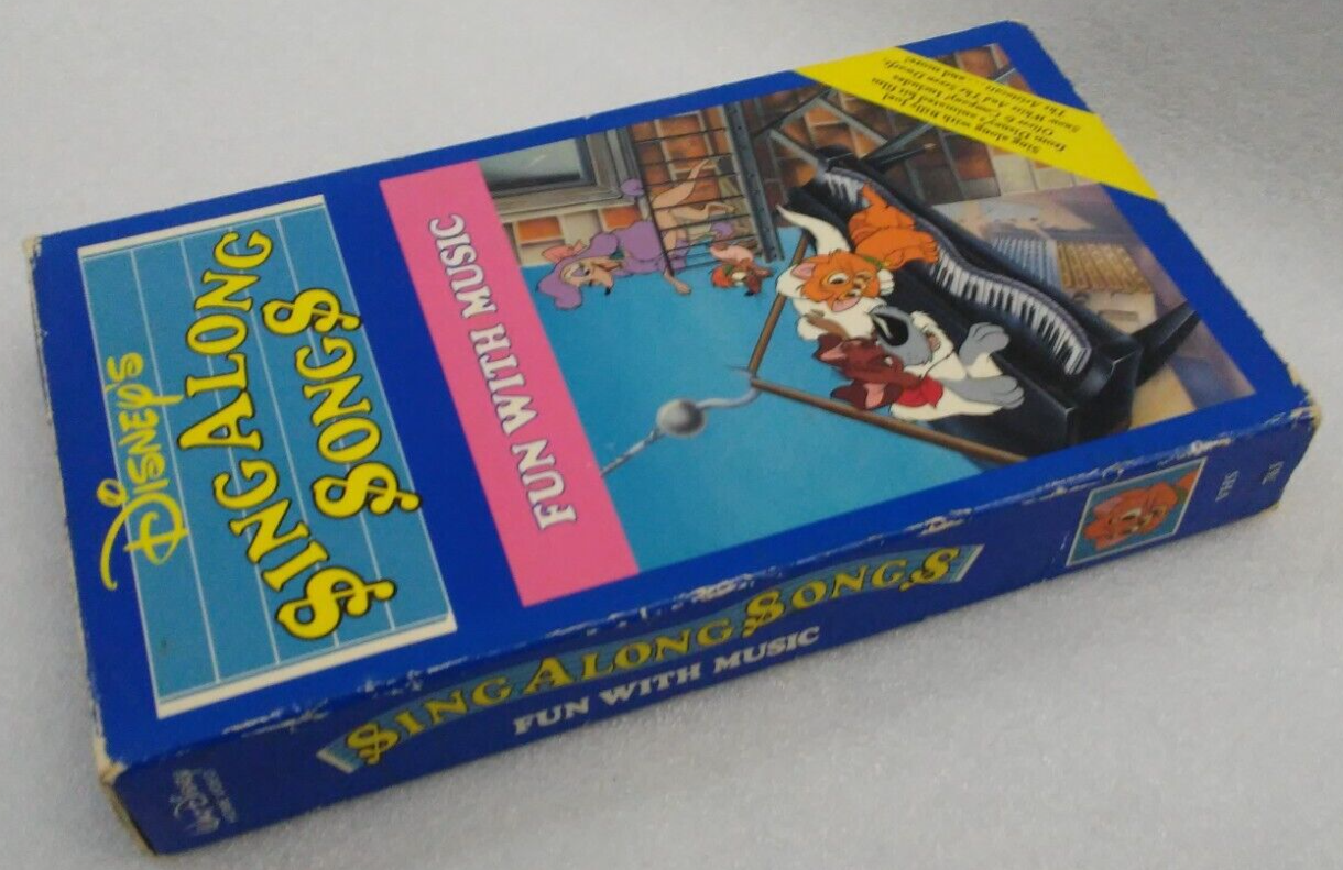VHS Disneys Sing Along Songs - Fun With and similar items