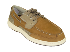 Dockers Beacon Versatile Shoes Tan Water Gaurd Slip On Walking Casual - £47.95 GBP