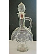 AVON VINTAGE GLASS DECANTER WITH STOPPER FOR SKIN SO SOFT - $17.60