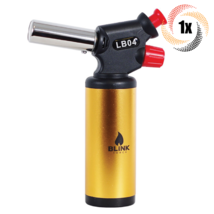 1x Torch Blink LB04 Gold Refillable Butane Torch | Adjustable Flame - £21.48 GBP